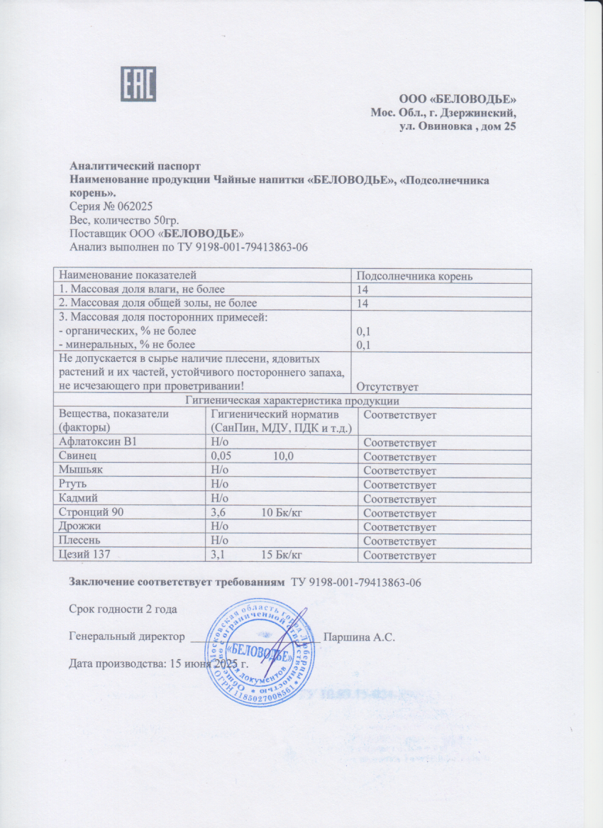 Паспорт №062025